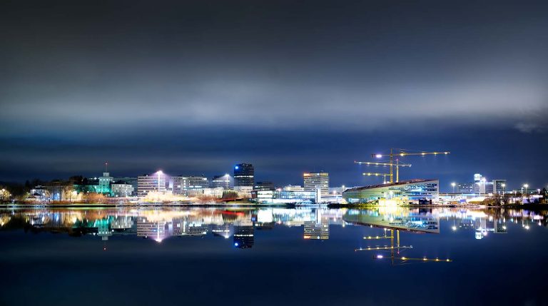 Bergen skyline